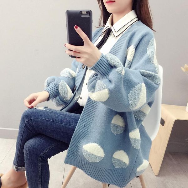 women's knits & tees cardigan women long sleeve sweater knit warm for large size sweaters woman winter pull femme, White
women's knits & tees cardigan women long sleeve sweater knit warm for large size sweaters woman winter pull femme, White