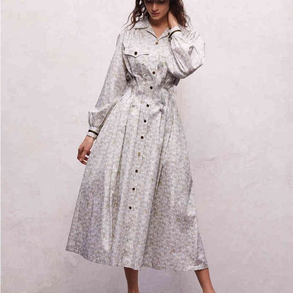 spring style retro printing flowers sleeves only thin tempers plied dress of medium quality length, Black;gray
spring style retro printing flowers sleeves only thin tempers plied dress of medium quality length, Black;gray