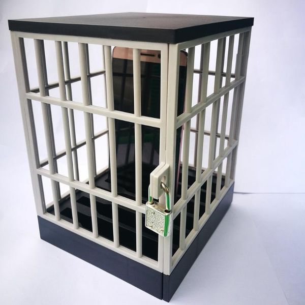 mobile phone jail cell prison lock up safe smartphone home table office gadget quality storage box locking cage party mounts & holders
mobile phone jail cell prison lock up safe smartphone home table office gadget quality storage box locking cage party mounts & holders