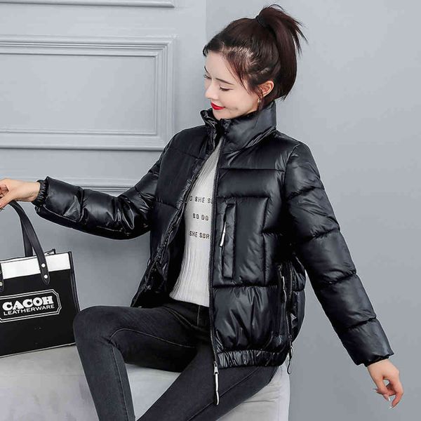 black and white cotton padded clothes women's autumn winter down bread collar jacket
black and white cotton padded clothes women's autumn winter down bread collar jacket