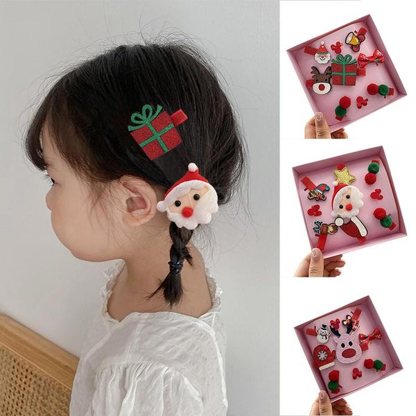 hair accessories stylish christmas children's hairpins cute girl headdress baby hat hairpin cartoon santa claus clips set, Slivery;white
hair accessories stylish christmas children's hairpins cute girl headdress baby hat hairpin cartoon santa claus clips set, Slivery;white