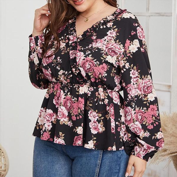 diiwii fashion clothing casual printing women blouses autumn long sleeve elegant large size, White
diiwii fashion clothing casual printing women blouses autumn long sleeve elegant large size, White