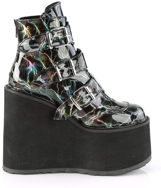 boots 2021 metal winter buckle ankel women punk female platform wedges high heels pu botas mujer plus size, Black
boots 2021 metal winter buckle ankel women punk female platform wedges high heels pu botas mujer plus size, Black