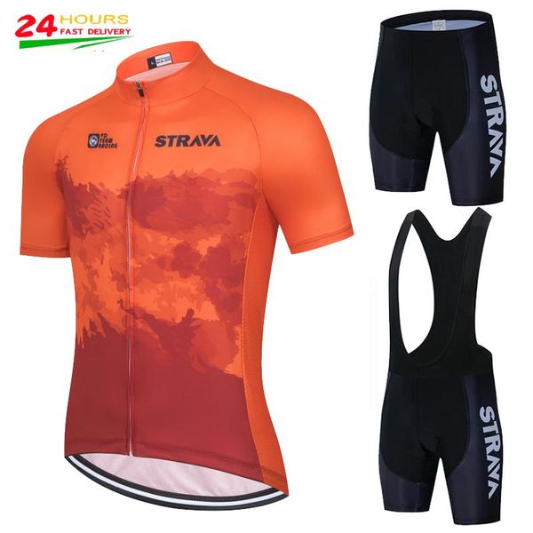 pro cycling jersey set 2021 strava men summer short sleeve suit outdoor mtb bicycle clothing quick dry racing sets, Black;blue
pro cycling jersey set 2021 strava men summer short sleeve suit outdoor mtb bicycle clothing quick dry racing sets, Black;blue