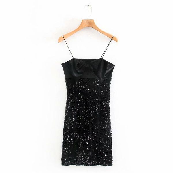 women front bow sequin party christmas dress romantic lady backless sleeveless bodycon mini casual dresses, Black;gray
women front bow sequin party christmas dress romantic lady backless sleeveless bodycon mini casual dresses, Black;gray