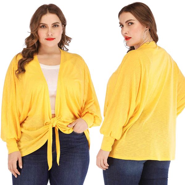 women's plus size large loose irregular bat sleeve tie bow long versatile coat blouse 8029
women's plus size large loose irregular bat sleeve tie bow long versatile coat blouse 8029
