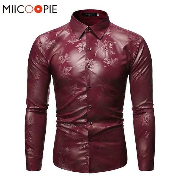 men's casual shirts autumn chemise homme de luxe print long sleeve social for men party stage turndown collar blouse shirt dress, White;black
men's casual shirts autumn chemise homme de luxe print long sleeve social for men party stage turndown collar blouse shirt dress, White;black