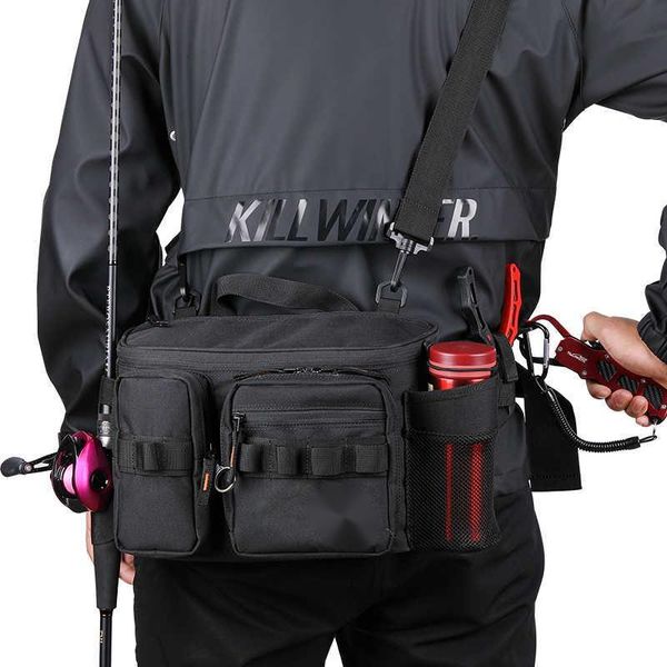 fishing accessories multifunction m/xl size sport outdoor large capacity waterproof waist shoulder tackle bolsa pesca
fishing accessories multifunction m/xl size sport outdoor large capacity waterproof waist shoulder tackle bolsa pesca