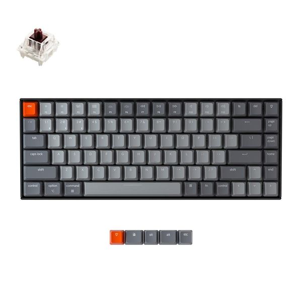 keychron k2 a v2 bluetooth mechanical keyboard w/ gateron red switch/white led backlit 84 key wireless keyboard for mac windowshello
keychron k2 a v2 bluetooth mechanical keyboard w/ gateron red switch/white led backlit 84 key wireless keyboard for mac windowshello