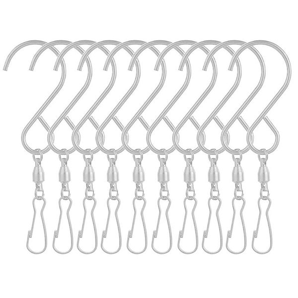 hooks & rails 10 pcs swivel clips for hanging wind spinners chimes crystal twisters party supply rotating display s wholesale
hooks & rails 10 pcs swivel clips for hanging wind spinners chimes crystal twisters party supply rotating display s wholesale