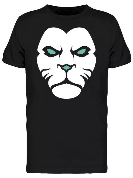 Feline Face Gamer Icon Tee Men's -Image by Shutterstock, White;black 
Feline Face Gamer Icon Tee Men's -Image by Shutterstock, White;black