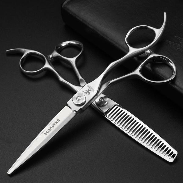 hair scissors 6" sharp barber kit cutting conventional thinning shear hairdressing set for hairdresser home
hair scissors 6" sharp barber kit cutting conventional thinning shear hairdressing set for hairdresser home