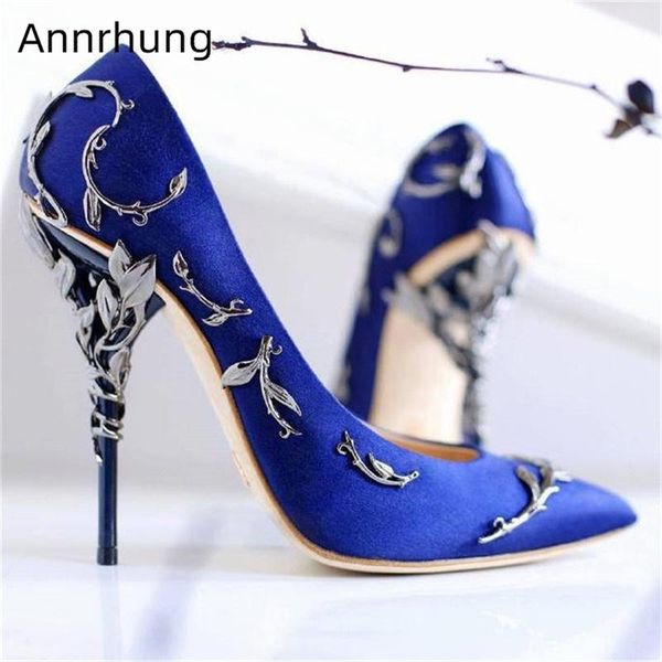 dress shoes luxury metal flower decor heel wedding woman pointed toe thin leaf vine bridal high pumps, Black
dress shoes luxury metal flower decor heel wedding woman pointed toe thin leaf vine bridal high pumps, Black