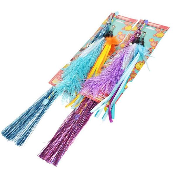 cat toys bell plush feather teaser with head replacement sound toy funny play for pet cats
cat toys bell plush feather teaser with head replacement sound toy funny play for pet cats
