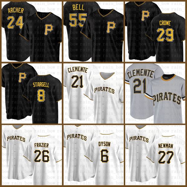 21 roberto clemente baseball jersey pittsburgh custom pirates 8 willie stargell 55 josh bell starling marte chris archer kent tekulve multi, Blue;black
21 roberto clemente baseball jersey pittsburgh custom pirates 8 willie stargell 55 josh bell starling marte chris archer kent tekulve multi, Blue;black