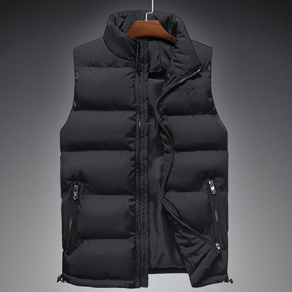 winter thicken warm cotton-padded solid waistcoat plus size 5xl mens casual coats vest navy blue, Black;white
winter thicken warm cotton-padded solid waistcoat plus size 5xl mens casual coats vest navy blue, Black;white