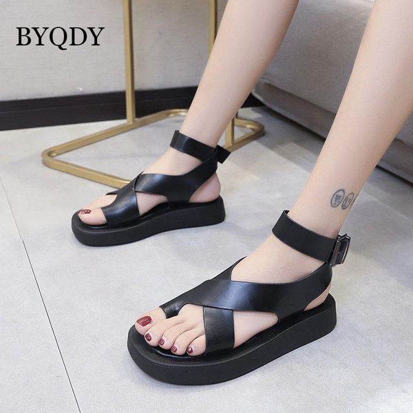 dress shoes byqdy chunky heels platform sandals roman outdoor buckle strap rubber leather summer female water trekking, Black
dress shoes byqdy chunky heels platform sandals roman outdoor buckle strap rubber leather summer female water trekking, Black