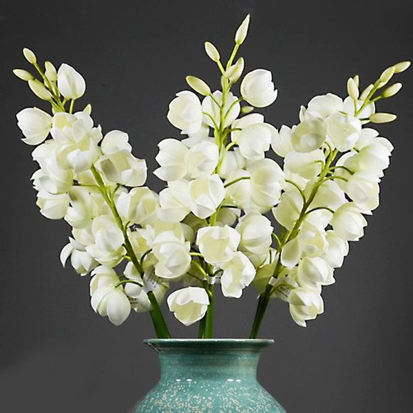 decorative flowers & wreaths 91cm/6pcs 18 heads each artificial campanula plants fake orchid wang lan flower living room house wedding party
decorative flowers & wreaths 91cm/6pcs 18 heads each artificial campanula plants fake orchid wang lan flower living room house wedding party