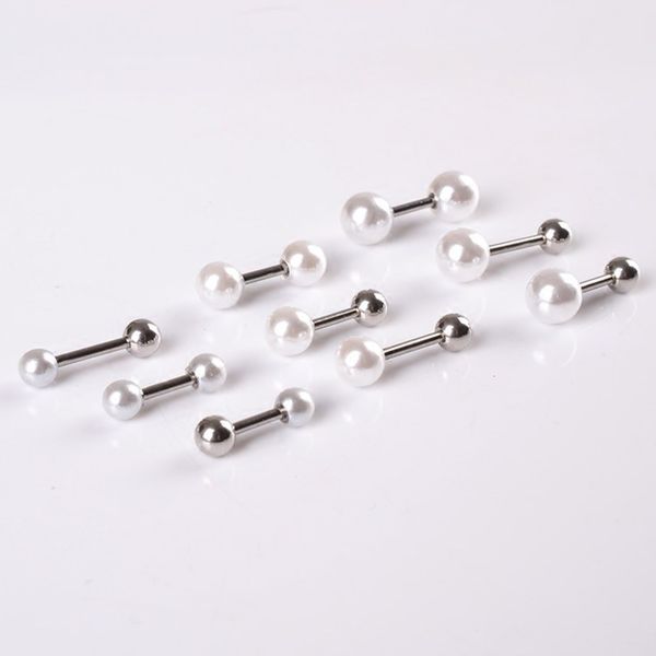 stainless steel double head imitation pearl earrings korean version doudou ball earrings girls' simple puncture
stainless steel double head imitation pearl earrings korean version doudou ball earrings girls' simple puncture