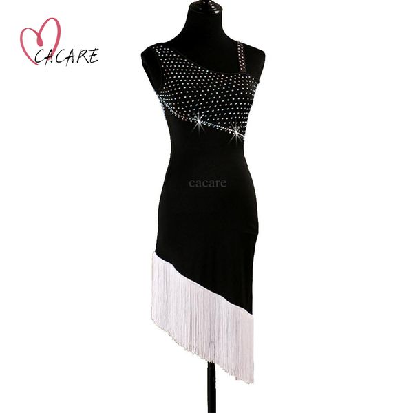 latin dance dress women dancing competition dresses stage wear flapper dress samba d0469 black white with tassel hem rhinestones, Black;red
latin dance dress women dancing competition dresses stage wear flapper dress samba d0469 black white with tassel hem rhinestones, Black;red