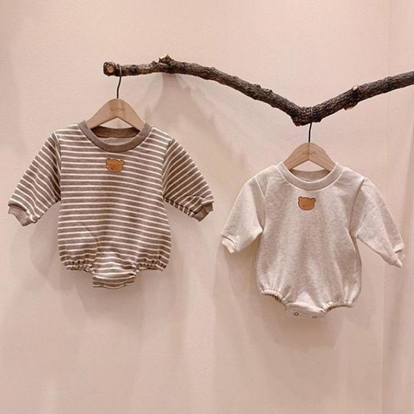 autumn newborn baby boys girls clothes bear print baby bodysuit cotton long sleeve jumpsuit cute lovely baby clothing 0-24m 210413, White
autumn newborn baby boys girls clothes bear print baby bodysuit cotton long sleeve jumpsuit cute lovely baby clothing 0-24m 210413, White