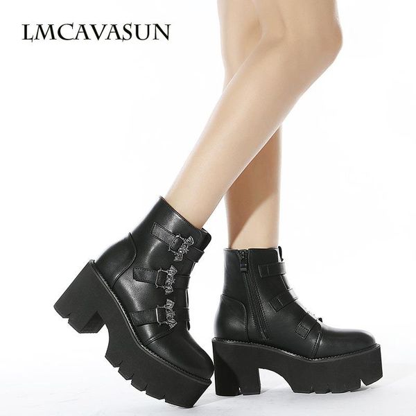 boots lmcavasun platform elf belt buckle foam independent net women's short, Black
boots lmcavasun platform elf belt buckle foam independent net women's short, Black