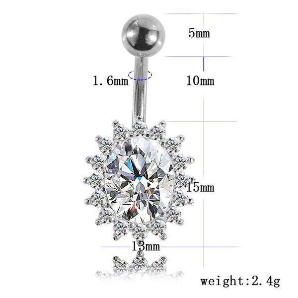 other 1pcs crystal steel bellly piercings navel piercing ear round body ring jewelry barbell & bell button, Slivery;golden
other 1pcs crystal steel bellly piercings navel piercing ear round body ring jewelry barbell & bell button, Slivery;golden