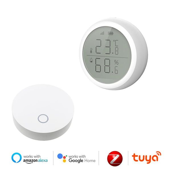 smart home control tuya zigbee house temperature and humidity sensor working with gateway battery powered
smart home control tuya zigbee house temperature and humidity sensor working with gateway battery powered