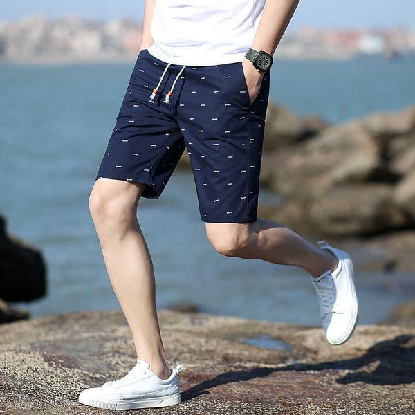fashion shorts men men's summer elastic tethered shorts mid pants cotton print 210714, White;black
fashion shorts men men's summer elastic tethered shorts mid pants cotton print 210714, White;black