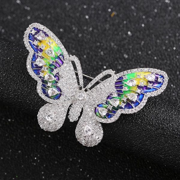 pins, brooches elegant delicate colorful crystal rhinestone butterfly pins for women wedding dress accessories party gifts, Gray
pins, brooches elegant delicate colorful crystal rhinestone butterfly pins for women wedding dress accessories party gifts, Gray