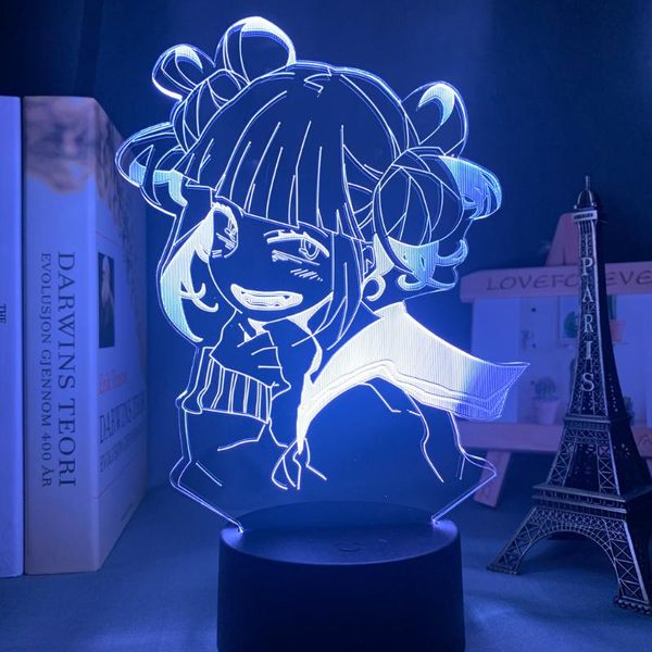 night lights anime my hero academia led light himiko toga lamp for bedroom decor birthday gift
night lights anime my hero academia led light himiko toga lamp for bedroom decor birthday gift