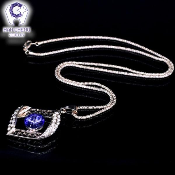 pendant necklaces fashion 3d hollow carved rhinestone created crystal & pendants plated gold chain long statement necklace women jewelry, Silver
pendant necklaces fashion 3d hollow carved rhinestone created crystal & pendants plated gold chain long statement necklace women jewelry, Silver