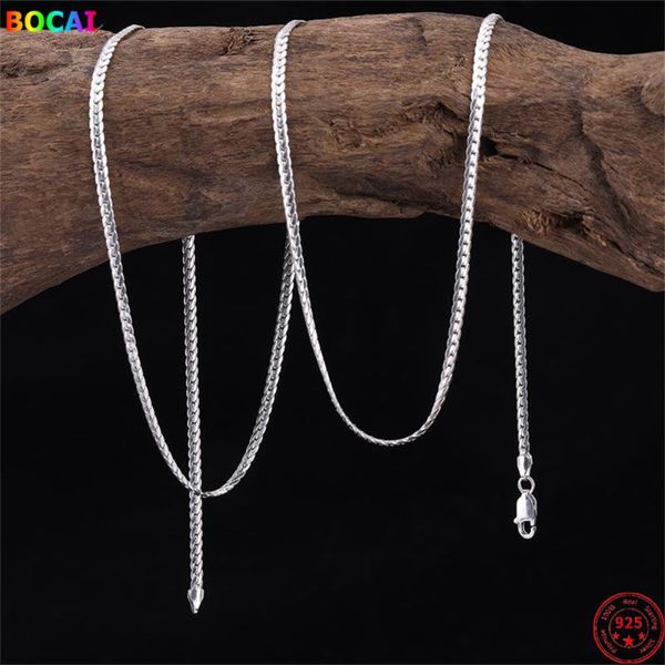 chains s925 sterling silver charm necklace 2021 horsewhip flat neck chain pure argentum fashion jewelry for men and women
chains s925 sterling silver charm necklace 2021 horsewhip flat neck chain pure argentum fashion jewelry for men and women