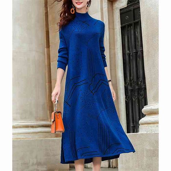 2021 vintage blue 3xl plus size knit turtleneck wool sweater midi dress autumn winter casual women elegant bodycon long sweaters, White;black
2021 vintage blue 3xl plus size knit turtleneck wool sweater midi dress autumn winter casual women elegant bodycon long sweaters, White;black