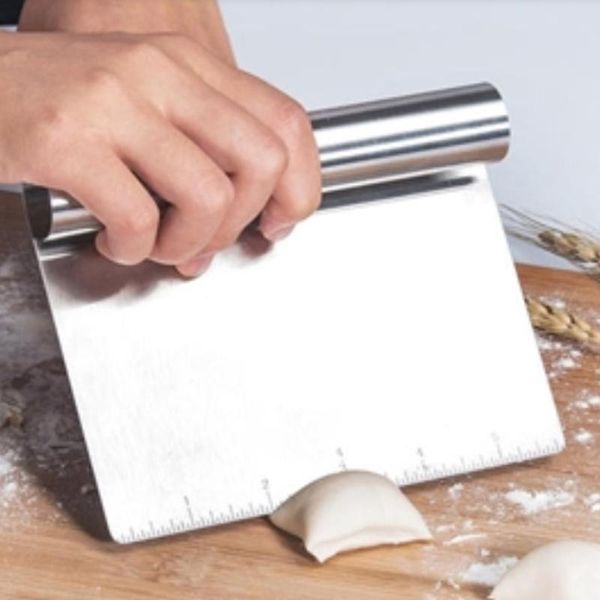 1pcs cake scraper spatula cutter stainless steel smoother baking & pastry tools
1pcs cake scraper spatula cutter stainless steel smoother baking & pastry tools