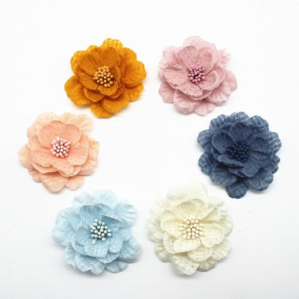 decorative flowers & wreaths 10pcs beauty chiffon artificial hair blossom with matches for bouquet wedding party craft home diy decoration
decorative flowers & wreaths 10pcs beauty chiffon artificial hair blossom with matches for bouquet wedding party craft home diy decoration