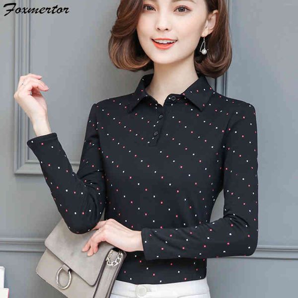 women's blouses & shirts casual cotton shirt women long sleeve blouse ladies office elegant polka work wear blusa plus size female clo, White
women's blouses & shirts casual cotton shirt women long sleeve blouse ladies office elegant polka work wear blusa plus size female clo, White