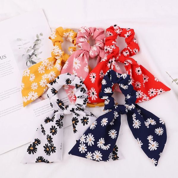 1 pcs lovely cartoon little daisy pattern bohemia women streamers hair rope fashion print elastic hairbands girls birthday gifts, Slivery;white
1 pcs lovely cartoon little daisy pattern bohemia women streamers hair rope fashion print elastic hairbands girls birthday gifts, Slivery;white