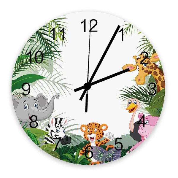 wall clocks jungle animal cartoon giraffe elephant clock wooden modern design digital home living room decoration
wall clocks jungle animal cartoon giraffe elephant clock wooden modern design digital home living room decoration