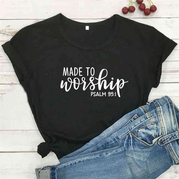 made to worship harajuku t shirt women t-shirt summer short sleeve tshirt women cotton camiseta mujer casual tee shirt femme 210330, White
made to worship harajuku t shirt women t-shirt summer short sleeve tshirt women cotton camiseta mujer casual tee shirt femme 210330, White