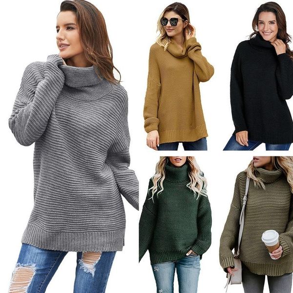women's sweaters clothing solid color turtleneck long sleeve pullover sweater fall winter casual rib knit regular vintage xl, White;black
women's sweaters clothing solid color turtleneck long sleeve pullover sweater fall winter casual rib knit regular vintage xl, White;black