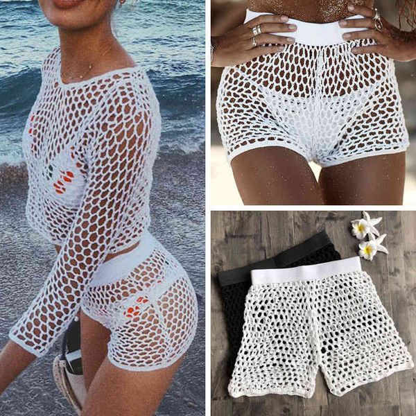 Sexy Women's Handmade Beach Short Swimming Trunks Sexy Fishing Net Hook Pure Cotton Sunscreen Pants, White;black
Sexy Women's Handmade Beach Short Swimming Trunks Sexy Fishing Net Hook Pure Cotton Sunscreen Pants, White;black