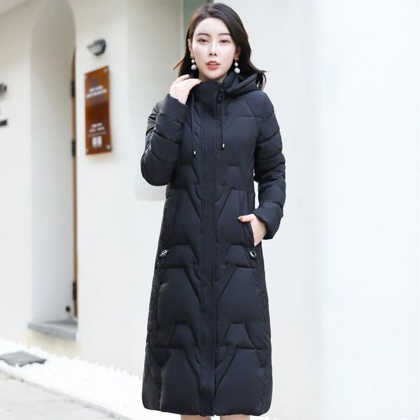 women's down & parkas winter coat women long 2021 thick warm black cotton padded jacket hooded casual solid zipper female overcoat
women's down & parkas winter coat women long 2021 thick warm black cotton padded jacket hooded casual solid zipper female overcoat