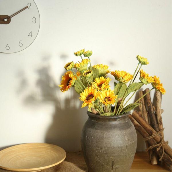 artificial sunflower fake flowers branch for home garden office dining table wedding diy decor decorative & wreaths
artificial sunflower fake flowers branch for home garden office dining table wedding diy decor decorative & wreaths