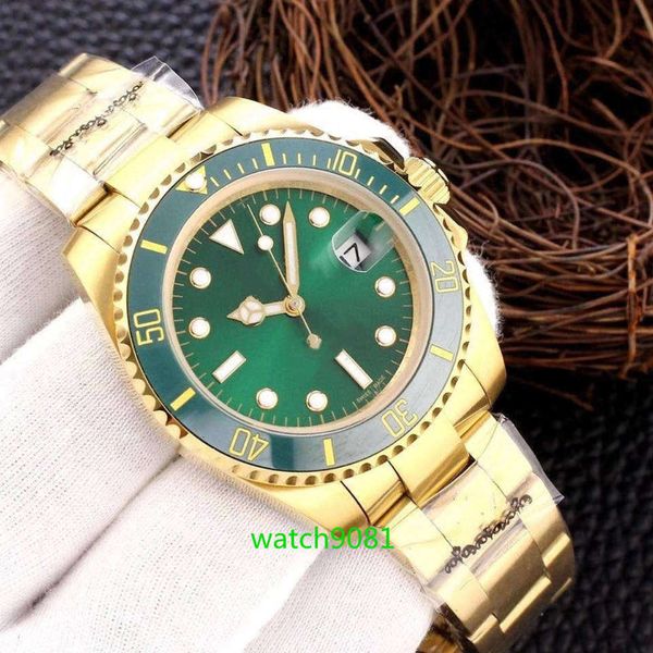 mens watches 40mm ceramic bezel full stainless steel automatic mechanics movment green reloj de lujo sapphire 5atm waterproof watch, Slivery;brown
mens watches 40mm ceramic bezel full stainless steel automatic mechanics movment green reloj de lujo sapphire 5atm waterproof watch, Slivery;brown