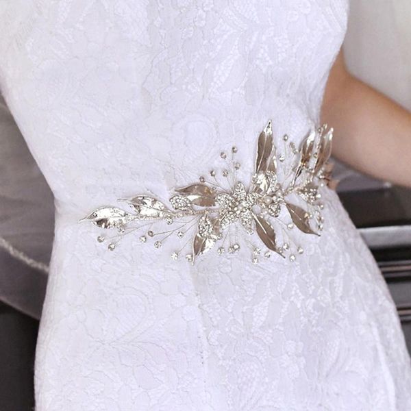 wedding sashes zmsh299 rhinestone belt women's crystal sash alloy leaves bridesmaid evening dresses bride's accessories bridal, White
wedding sashes zmsh299 rhinestone belt women's crystal sash alloy leaves bridesmaid evening dresses bride's accessories bridal, White