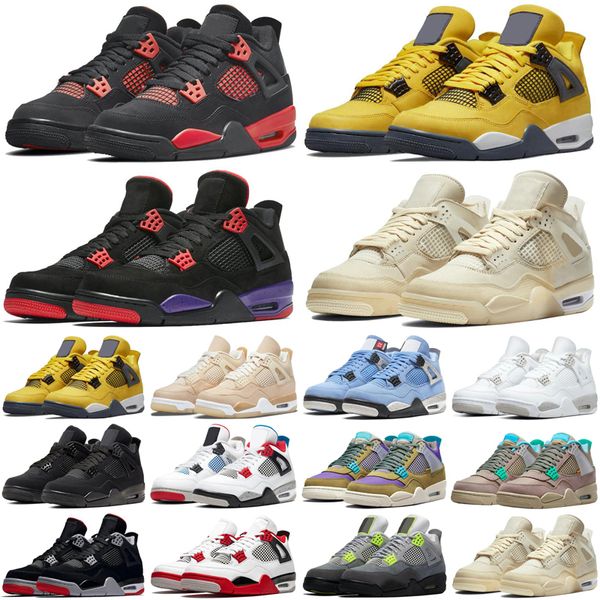 air jordan retro 4 4s mens basketball shoes shimmer lightning cactus jack red thunder sail black cat men trainers sports sneakers top, White;red
air jordan retro 4 4s mens basketball shoes shimmer lightning cactus jack red thunder sail black cat men trainers sports sneakers top, White;red