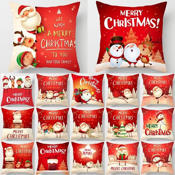 christmas decorations 1pcs santa claus pattern cushion cover polyester 45*45 decorative pillowcase year sofa bed home pillowcover 40993
christmas decorations 1pcs santa claus pattern cushion cover polyester 45*45 decorative pillowcase year sofa bed home pillowcover 40993