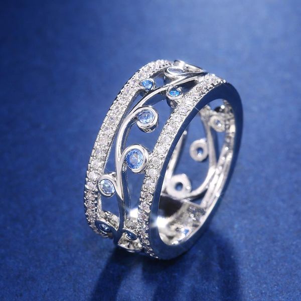 classic style blue/white zircon hollowed band women ring silver color wedding/birthday anniversary rings wedding, Slivery;golden
classic style blue/white zircon hollowed band women ring silver color wedding/birthday anniversary rings wedding, Slivery;golden