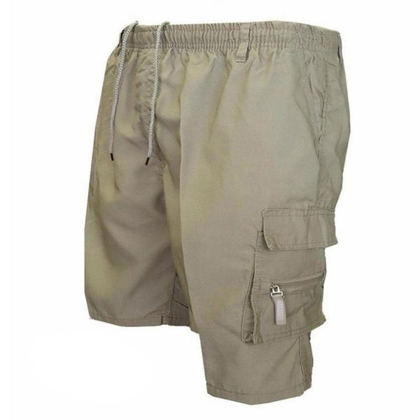 men's shorts 40%casual summer men solid color multi-pockets drawstring baggy cargo shorts pants, White;black
men's shorts 40%casual summer men solid color multi-pockets drawstring baggy cargo shorts pants, White;black